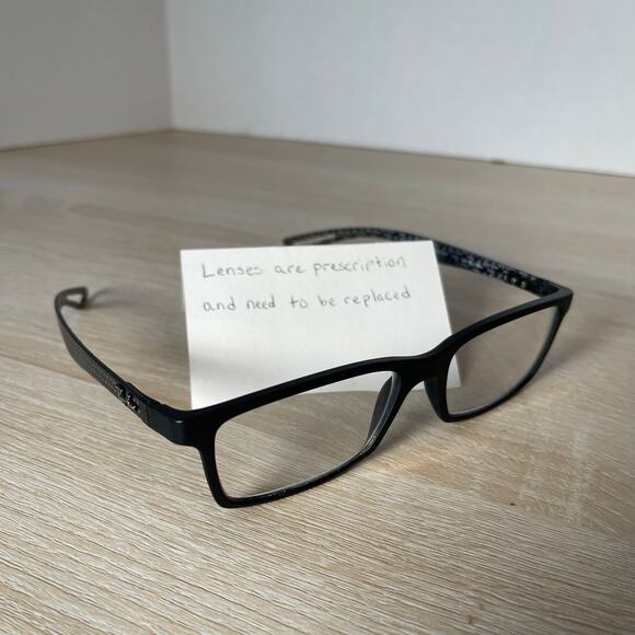 Ray-Ban RB8901 5263 Carbon Fiber Black Eyeglasses Frames Only 53-17-145 - Picture 1 of 8